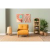 1-Seat Sofa-Bed Cosmo Single - Bohemian Mustard Mustard