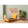 1-Seat Sofa-Bed Cosmo Single - Bohemian Mustard Mustard