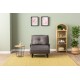 1-Seat Sofa-Bed Sento Single - Grey Grey 1-Seat Sofa-Bed Sento Single - Grey Grey