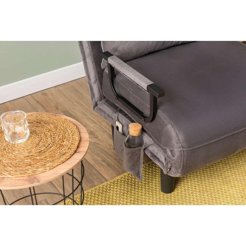 1-Seat Sofa-Bed Sento Single - Grey Grey