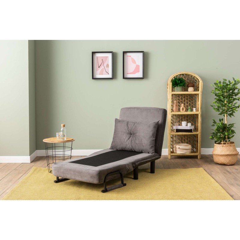 1-Seat Sofa-Bed Sento Single - Grey Grey