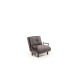1-Seat Sofa-Bed Sento Single - Grey Grey 1-Seat Sofa-Bed Sento Single - Grey Grey