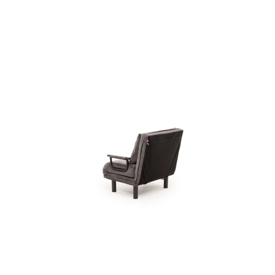 1-Seat Sofa-Bed Sento Single - Grey Grey 1-Seat Sofa-Bed Sento Single - Grey Grey