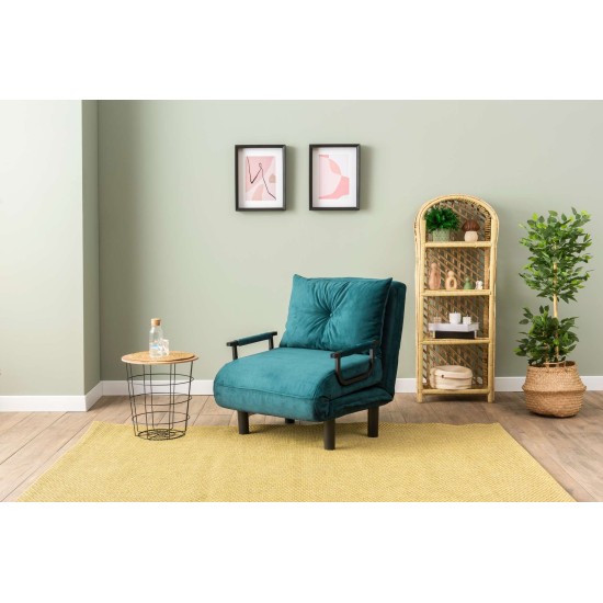 1-Seat Sofa-Bed Sento Single - Petrol Green Petrol Green