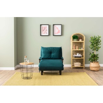 1-Seat Sofa-Bed Sento Single - Petrol Green Petrol Green