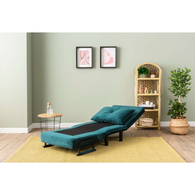 1-Seat Sofa-Bed Sento Single - Petrol Green Petrol Green