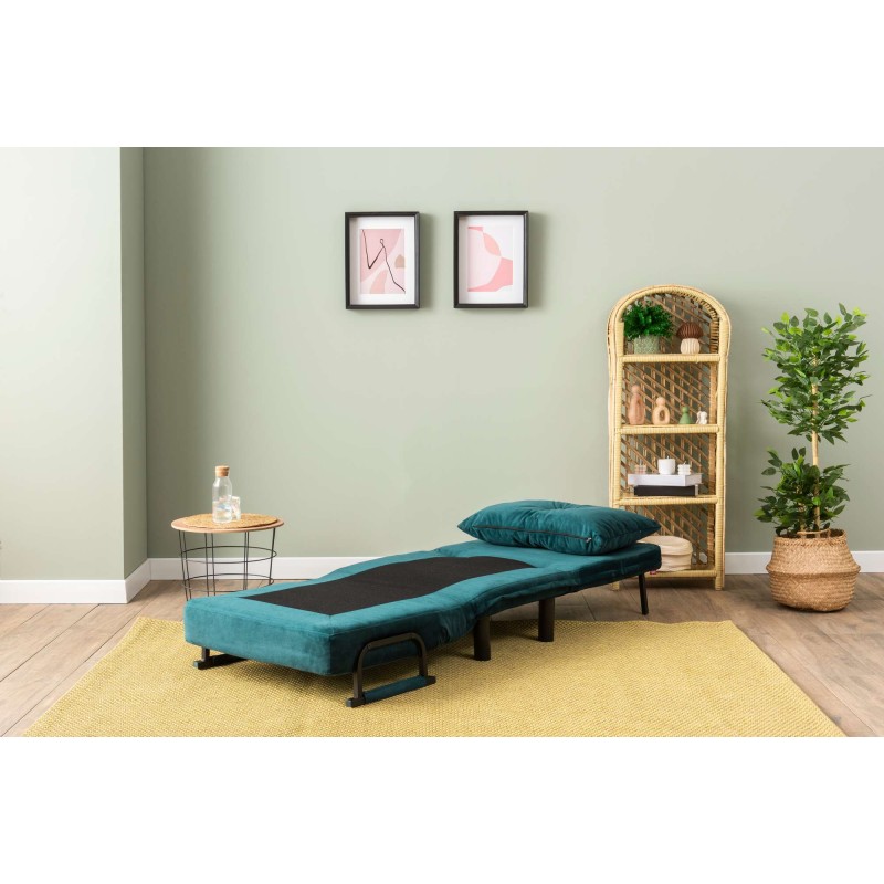 1-Seat Sofa-Bed Sento Single - Petrol Green Petrol Green
