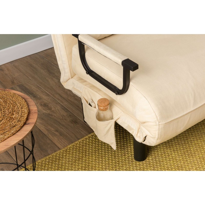 1-Seat Sofa-Bed Sento Single - Cream Cream