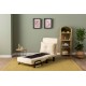 1-Seat Sofa-Bed Sento Single - Cream Cream 1-Seat Sofa-Bed Sento Single - Cream Cream