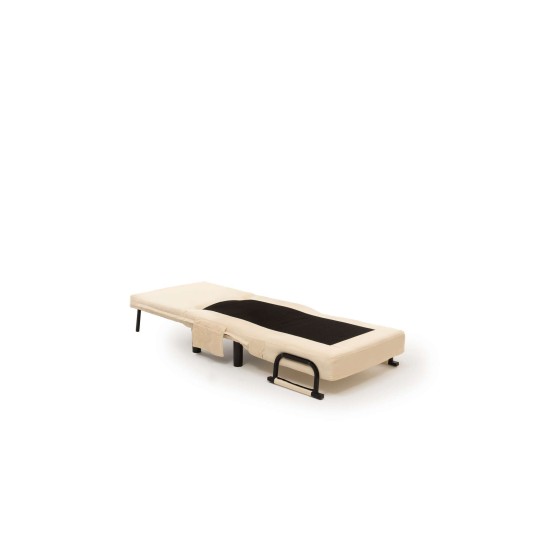 1-Seat Sofa-Bed Sento Single - Cream Cream 1-Seat Sofa-Bed Sento Single - Cream Cream