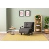 1-Seat Sofa-Bed Sento Single - Dark Grey Dark Grey