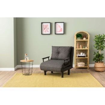 1-Seat Sofa-Bed Sento Single - Dark Grey Dark Grey