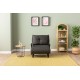 1-Seat Sofa-Bed Sento Single - Dark Grey Dark Grey