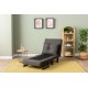 1-Seat Sofa-Bed Sento Single - Dark Grey Dark Grey