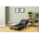 1-Seat Sofa-Bed Sento Single - Dark Grey Dark Grey