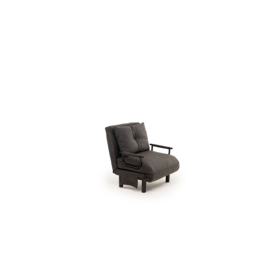 1-Seat Sofa-Bed Sento Single - Dark Grey Dark Grey