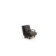 1-Seat Sofa-Bed Sento Single - Dark Grey Dark Grey