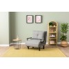 1-Seat Sofa-Bed Sento Single - Light Grey Light Grey