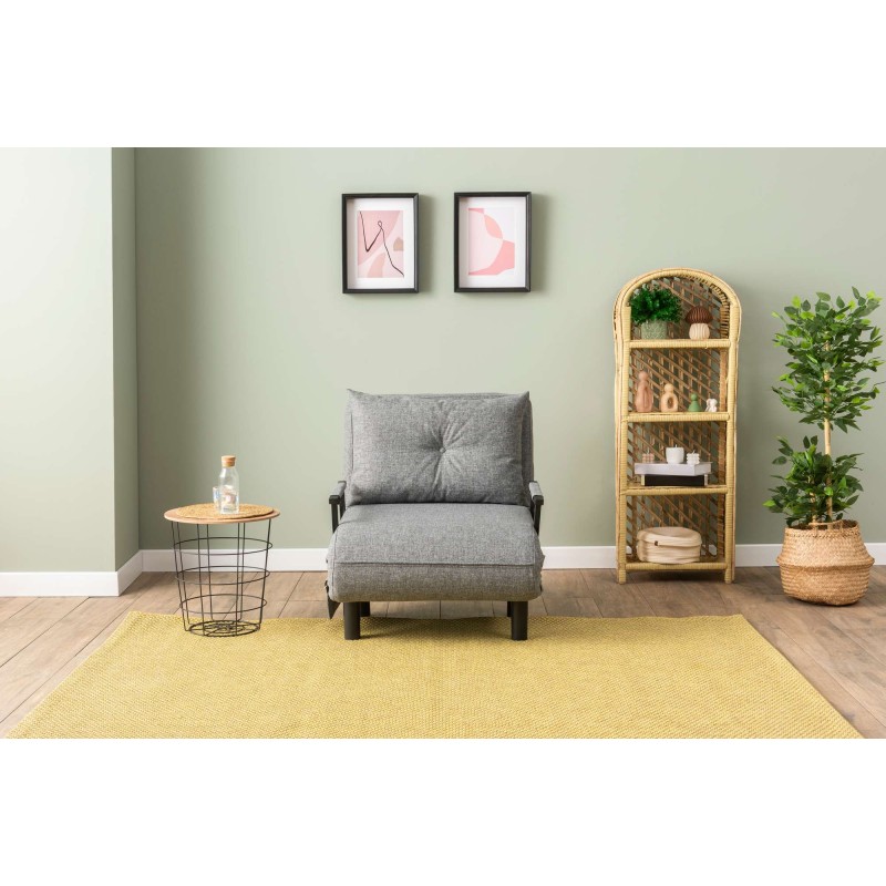 1-Seat Sofa-Bed Sento Single - Light Grey Light Grey