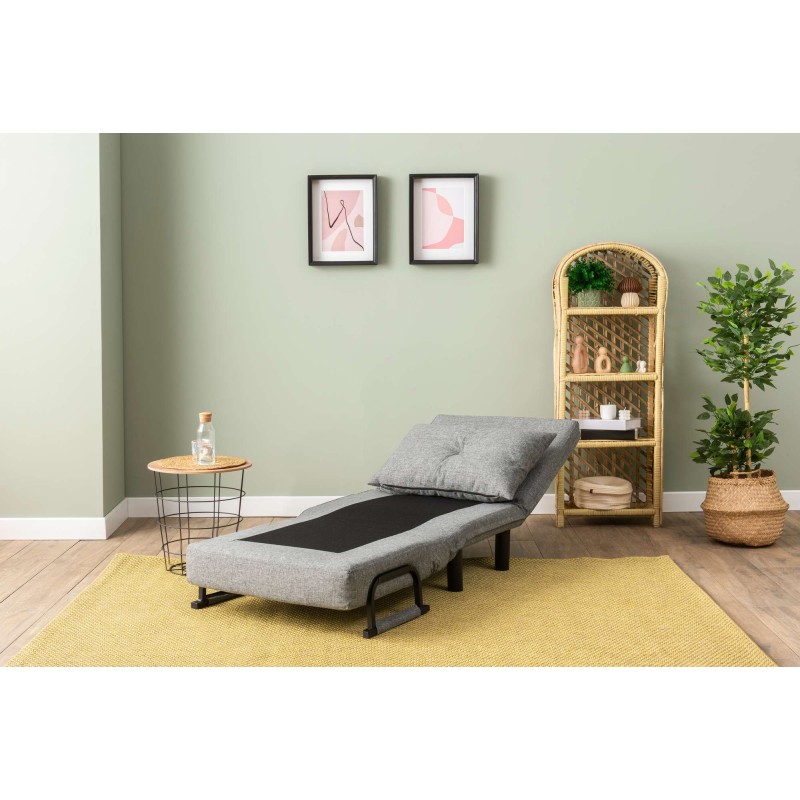 1-Seat Sofa-Bed Sento Single - Light Grey Light Grey
