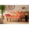 Atelier del Sofa 2-Seat Sofa-Bed Chatto - Patchwork Multicolor