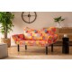 Atelier del Sofa 2-Seat Sofa-Bed Chatto - Patchwork Multicolor