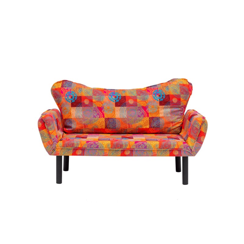 Atelier del Sofa 2-Seat Sofa-Bed Chatto - Patchwork Multicolor