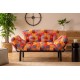 Διθέσιος Καναπές Κρεβάτι - Nitta - Patchwork Multicolor - 155x73x85εκ Διθέσιος Καναπές Κρεβάτι - Nitta - Patchwork Multicolor - 155x73x85εκ