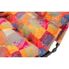 Διθέσιος Καναπές Κρεβάτι - Nitta - Patchwork Multicolor - 155x73x85εκ
