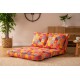 Διθέσιος Καναπές  Taida - Χρώμα Patchwork Multicolor -120x68x26εκ