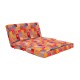 Διθέσιος Καναπές  Taida - Χρώμα Patchwork Multicolor -120x68x26εκ