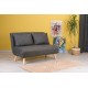 2-Seat Sofa-Bed Folde 2-Seater - Dark Grey Dark Grey