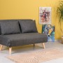 2-Seat Sofa-Bed Folde 2-Seater - Dark Grey Dark Grey