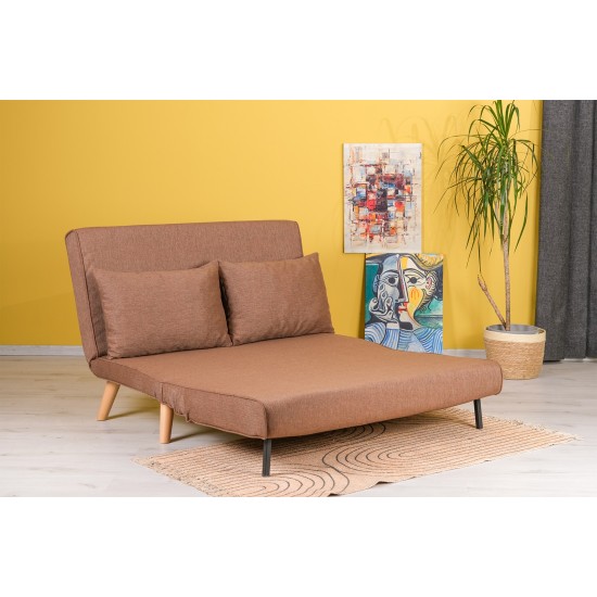 2-Seat Sofa-Bed Folde 2-Seater - Brown Brown Atelier del Sofa 2-Seat Sofa-Bed Folde 2-Seater - Brown Brown