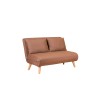Atelier del Sofa 2-Seat Sofa-Bed Folde 2-Seater - Brown Brown