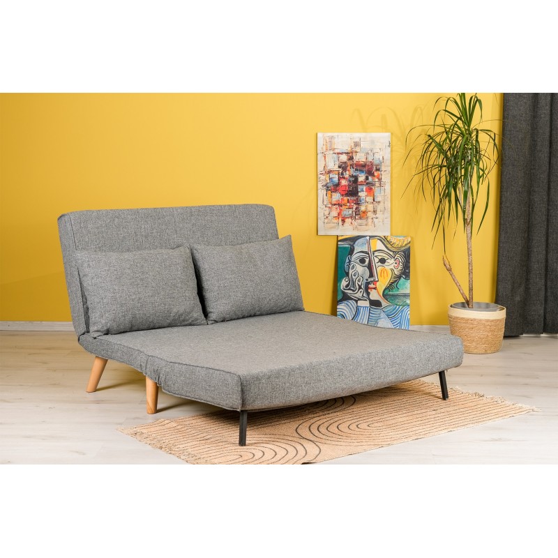 Atelier del Sofa 2-Seat Sofa-Bed Folde 2-Seater - Light Grey Light Grey