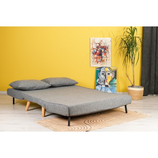 2-Seat Sofa-Bed Folde 2-Seater - Light Grey Light Grey Atelier del Sofa 2-Seat Sofa-Bed Folde 2-Seater - Light Grey Light Grey