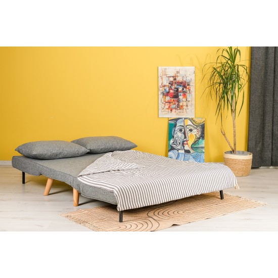 2-Seat Sofa-Bed Folde 2-Seater - Light Grey Light Grey Atelier del Sofa 2-Seat Sofa-Bed Folde 2-Seater - Light Grey Light Grey