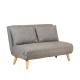 2-Seat Sofa-Bed Folde 2-Seater - Light Grey Light Grey Atelier del Sofa 2-Seat Sofa-Bed Folde 2-Seater - Light Grey Light Grey