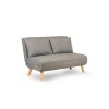Atelier del Sofa 2-Seat Sofa-Bed Folde 2-Seater - Light Grey Light Grey