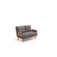 2-Seat Sofa-Bed Cosmo 2-Seater - Grey Grey 2-Seat Sofa-Bed Cosmo 2-Seater - Grey Grey