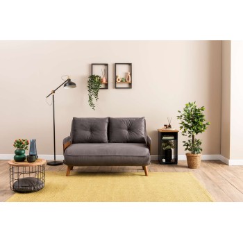 2-Seat Sofa-Bed Cosmo 2-Seater - Grey Grey