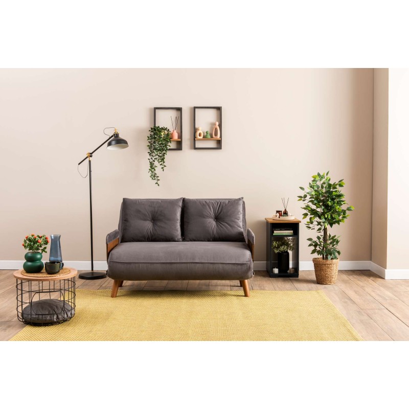 2-Seat Sofa-Bed Cosmo 2-Seater - Grey Grey