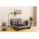 2-Seat Sofa-Bed Cosmo 2-Seater - Grey Grey 2-Seat Sofa-Bed Cosmo 2-Seater - Grey Grey