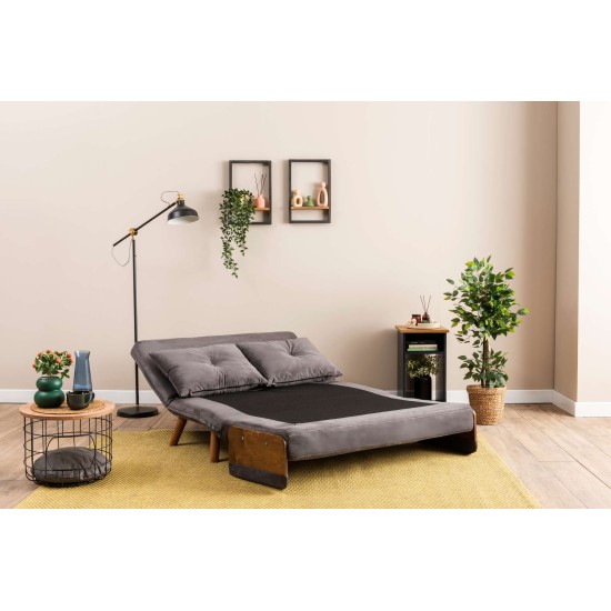 2-Seat Sofa-Bed Cosmo 2-Seater - Grey Grey 2-Seat Sofa-Bed Cosmo 2-Seater - Grey Grey