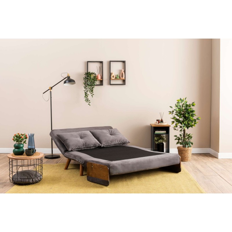 2-Seat Sofa-Bed Cosmo 2-Seater - Grey Grey