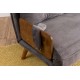 2-Seat Sofa-Bed Cosmo 2-Seater - Grey Grey 2-Seat Sofa-Bed Cosmo 2-Seater - Grey Grey