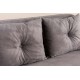 2-Seat Sofa-Bed Cosmo 2-Seater - Grey Grey 2-Seat Sofa-Bed Cosmo 2-Seater - Grey Grey