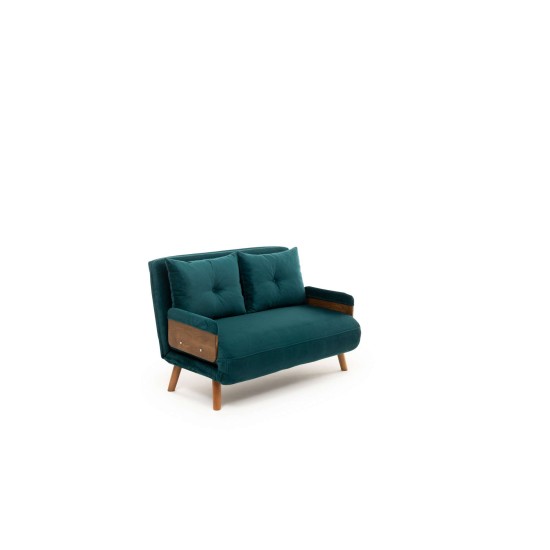 2-Seat Sofa-Bed Cosmo 2-Seater - Petrol Green Petrol Green