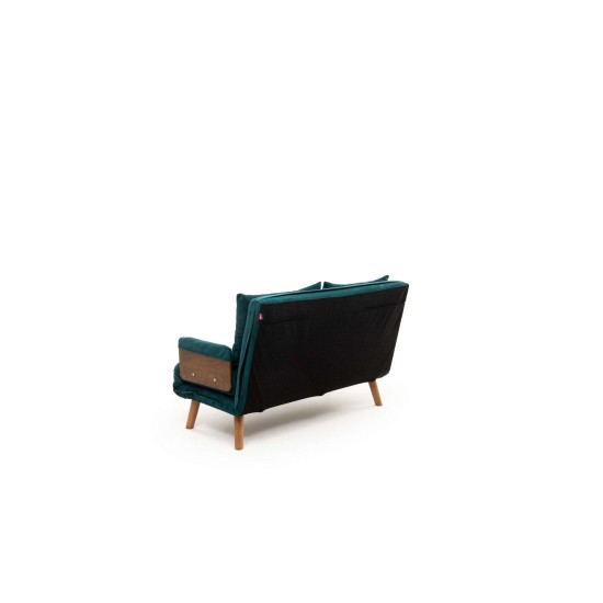 2-Seat Sofa-Bed Cosmo 2-Seater - Petrol Green Petrol Green